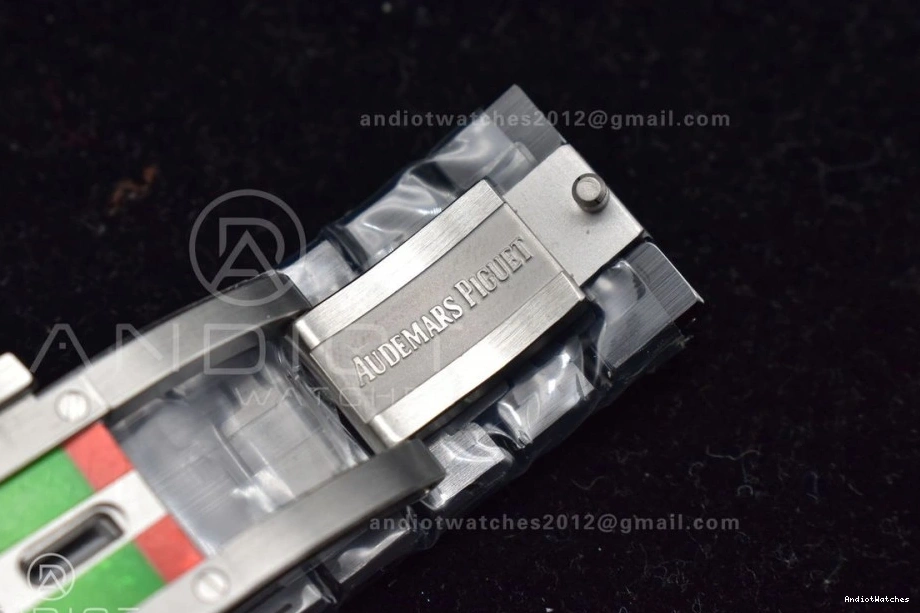 1044 APSF1:1 Calendar Ceramic V Edition Black A5134 41mm Oak Royal Dial GoAnywhere Perpetual Bracelet Black Ceramic on Best 0128